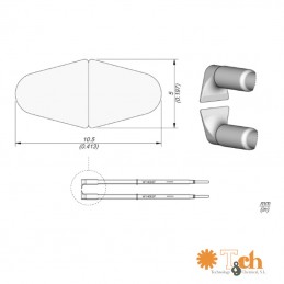 CARTUCHO PLANO 5 MM